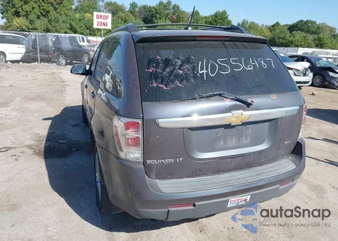 2007 Chevrolet Equinox Lt z USA, uszkodzony, nr VIN 2CNDL73F076089325